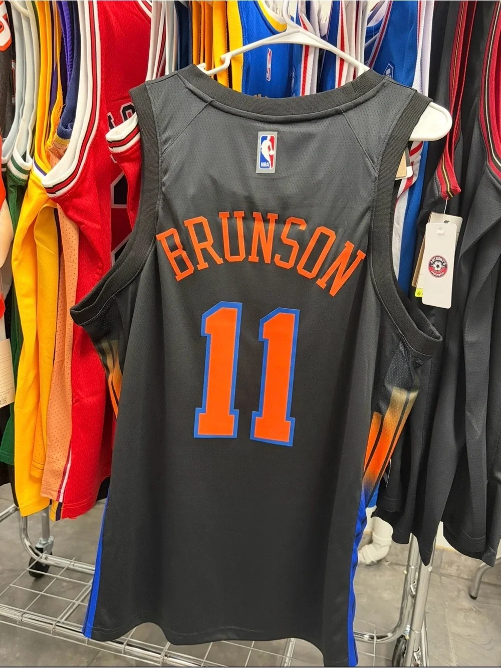 Knicks Brunson Retro NBA Jersey